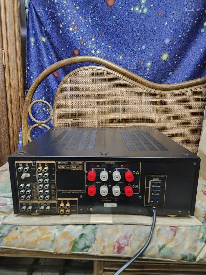 動作良好！かなりの美品フルメンテ！サンスイ高級プリメインアンプAU-α607DR