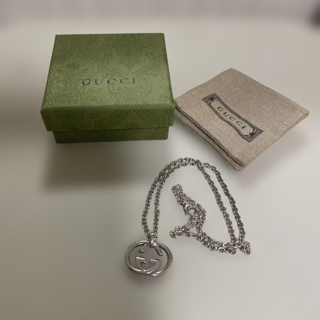 グッチ GUCCI ネックレスGGロゴモチーフ