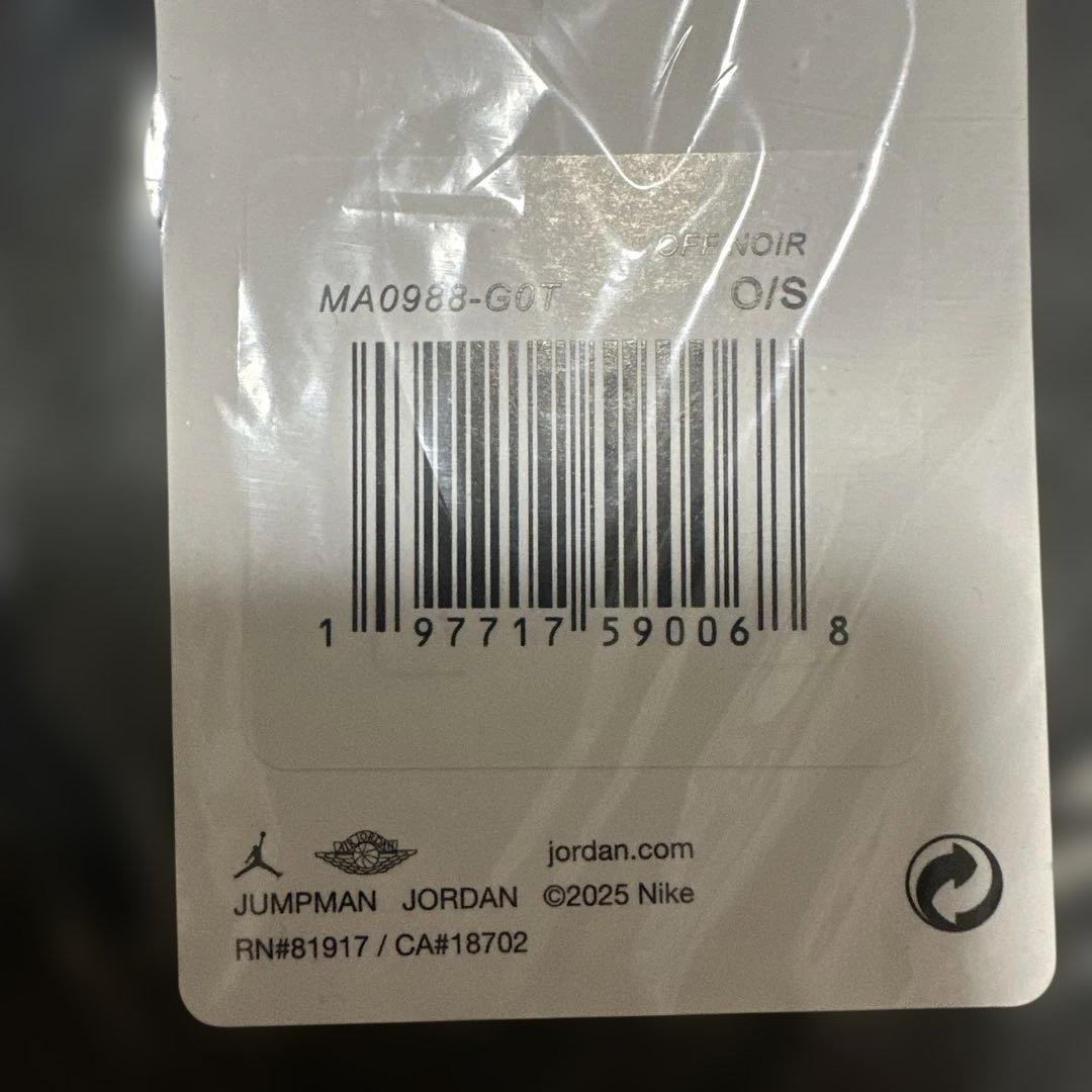 JORDAN ショルダーバッグ MA0988-GO1 ブラック O/S