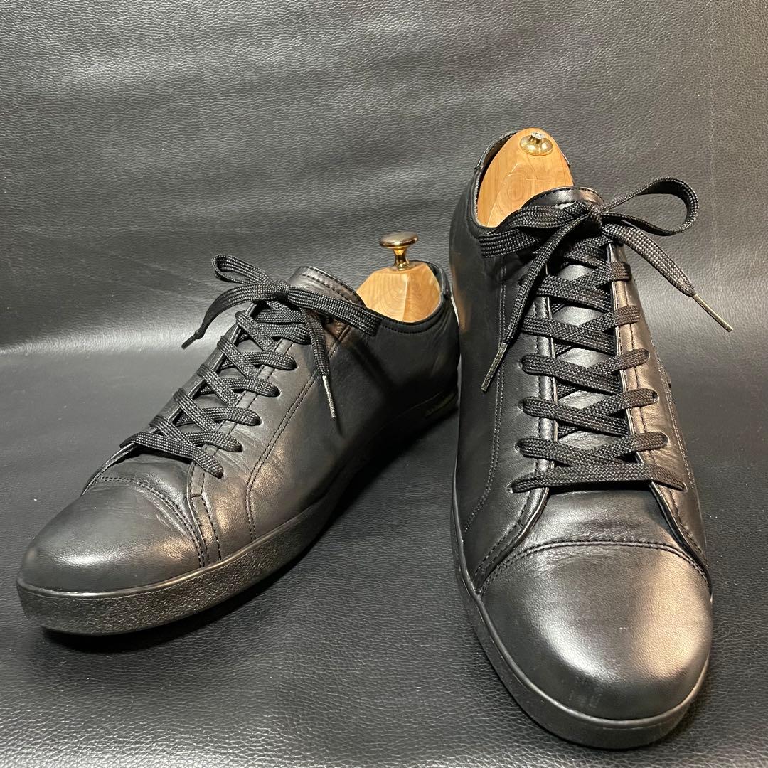 ドルチェアンドガッパーナ DOLCE＆GABBANAレザー スニーカー ブラック