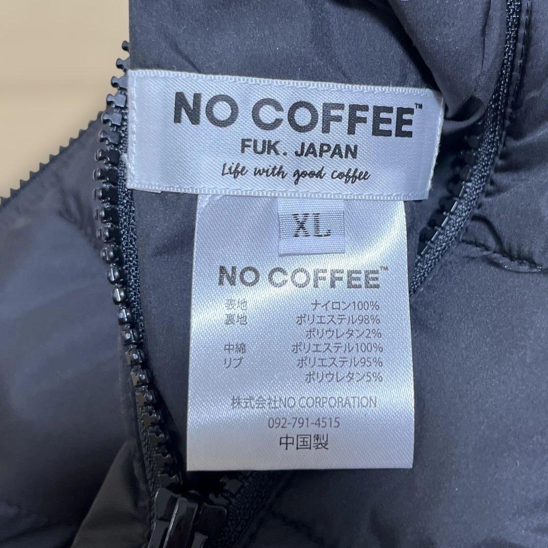 NO COFFEE *CLUBHAUS \"NO GOLF\"リバーシブルベストXL