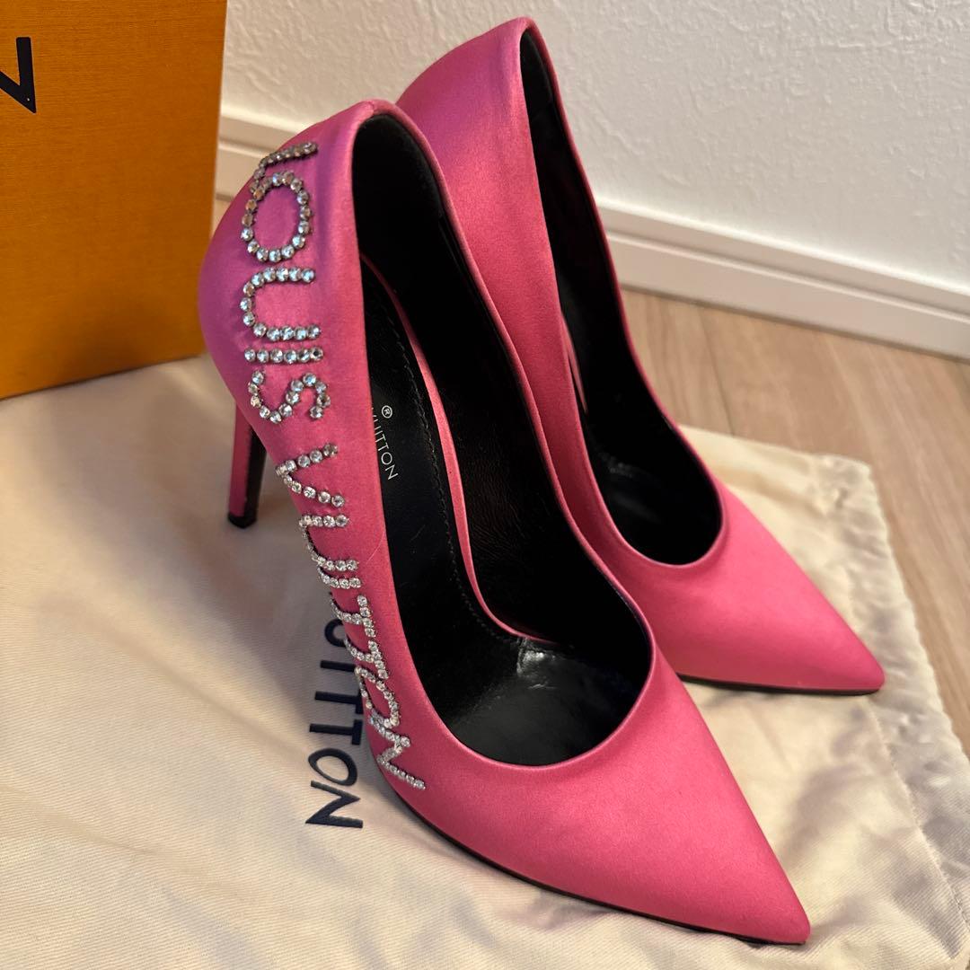 最終値下げ！！♪即発送♪LOUIS VUITTON ピンク ハイヒール