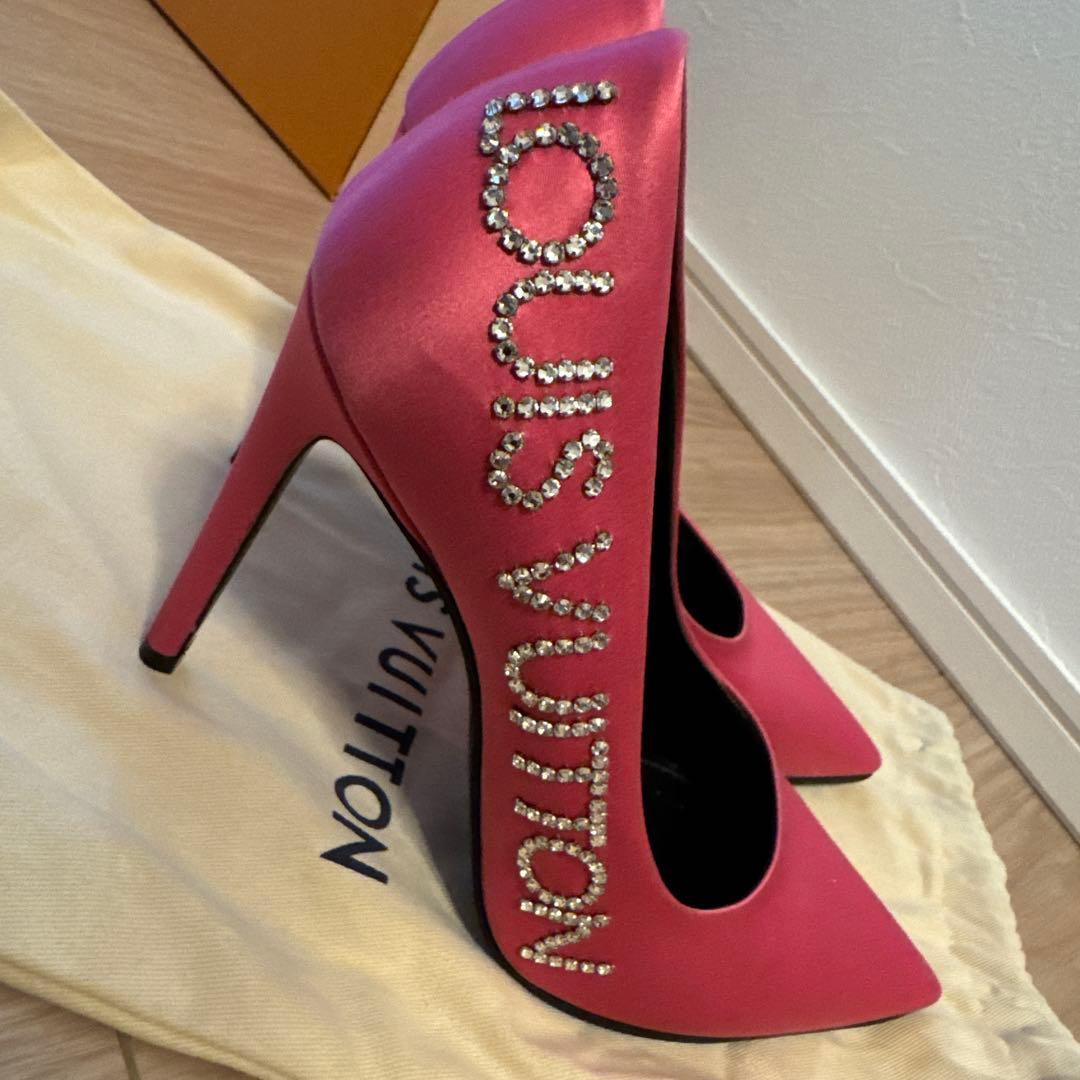 最終値下げ！！♪即発送♪LOUIS VUITTON ピンク ハイヒール