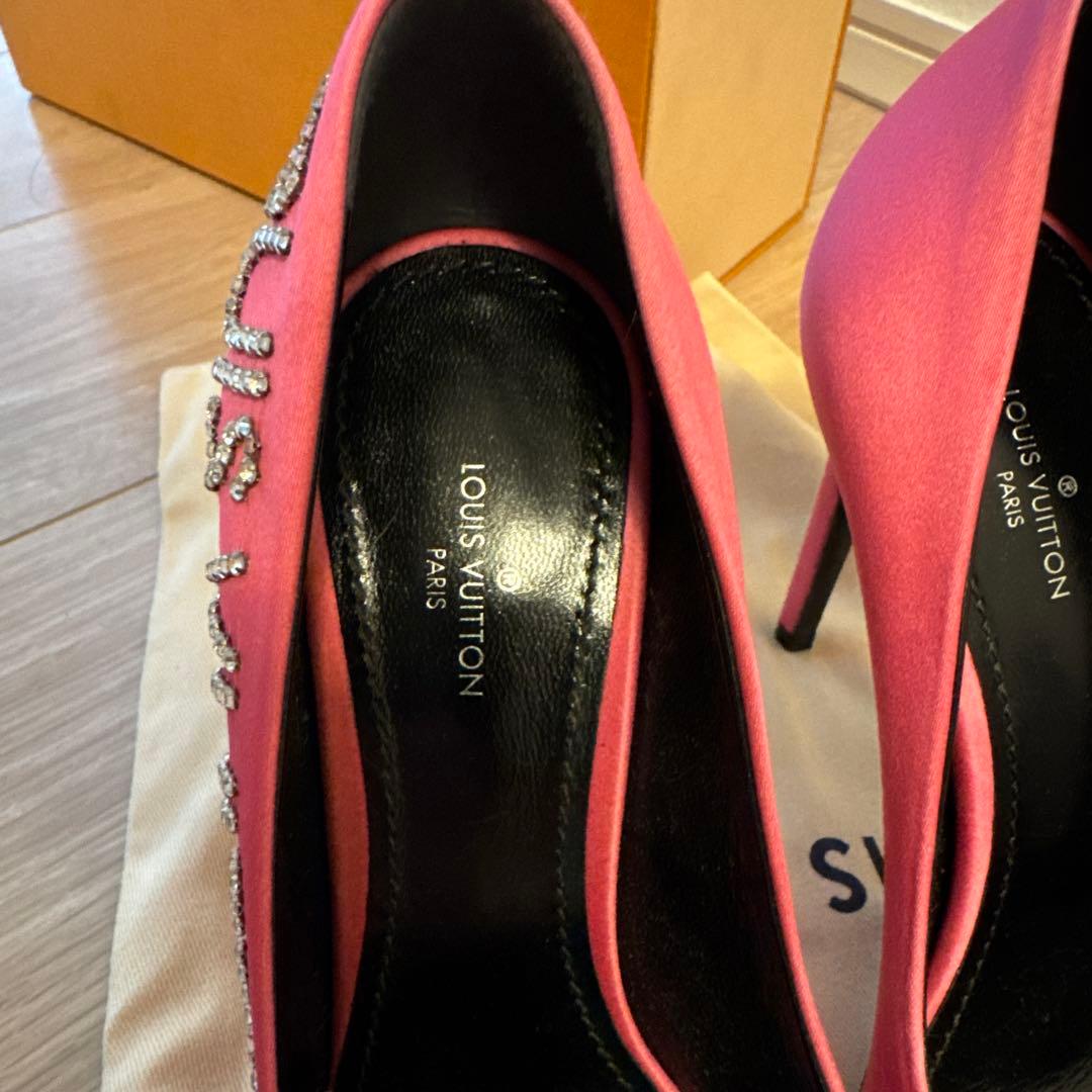 最終値下げ！！♪即発送♪LOUIS VUITTON ピンク ハイヒール