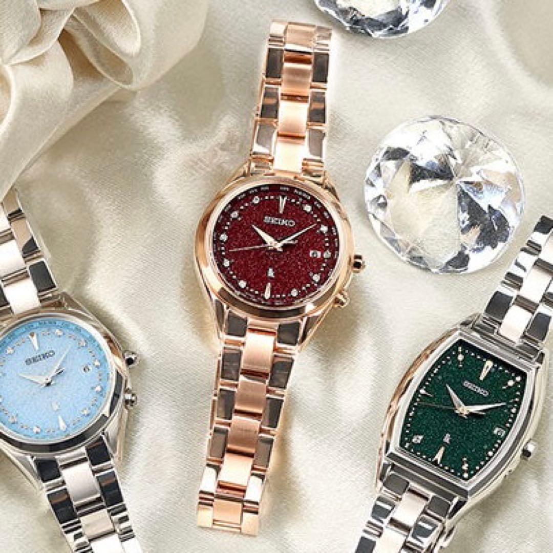 セイコー LUKIAルキア Jewel限定モデル 「ルビー」