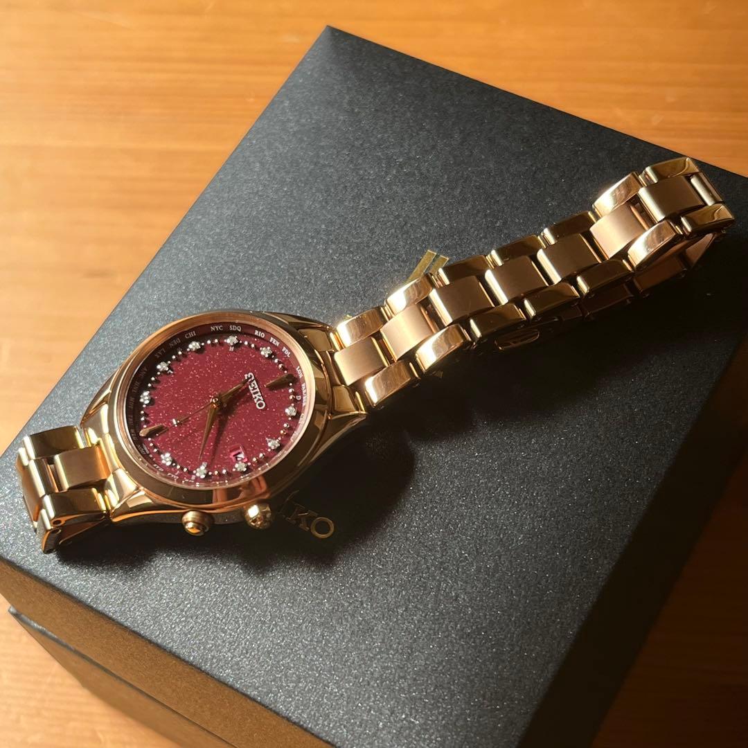 セイコー LUKIAルキア Jewel限定モデル 「ルビー」