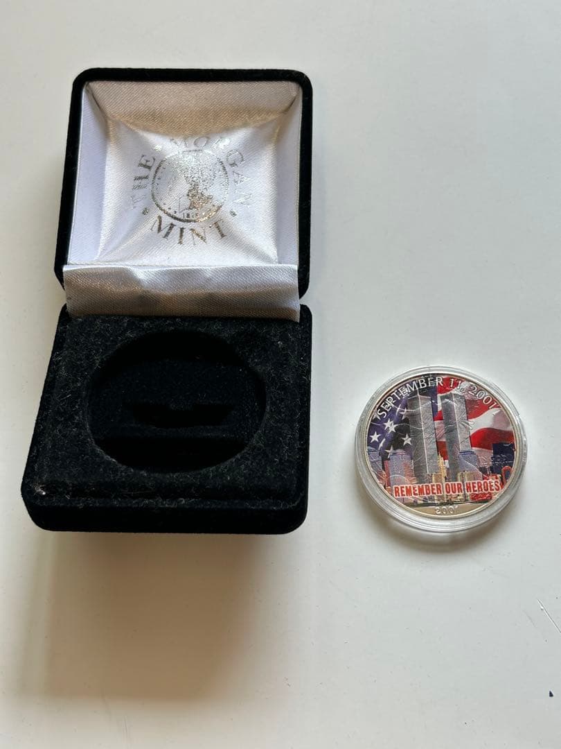 ジ*ト様 2001年9月11日 1オンス純銀