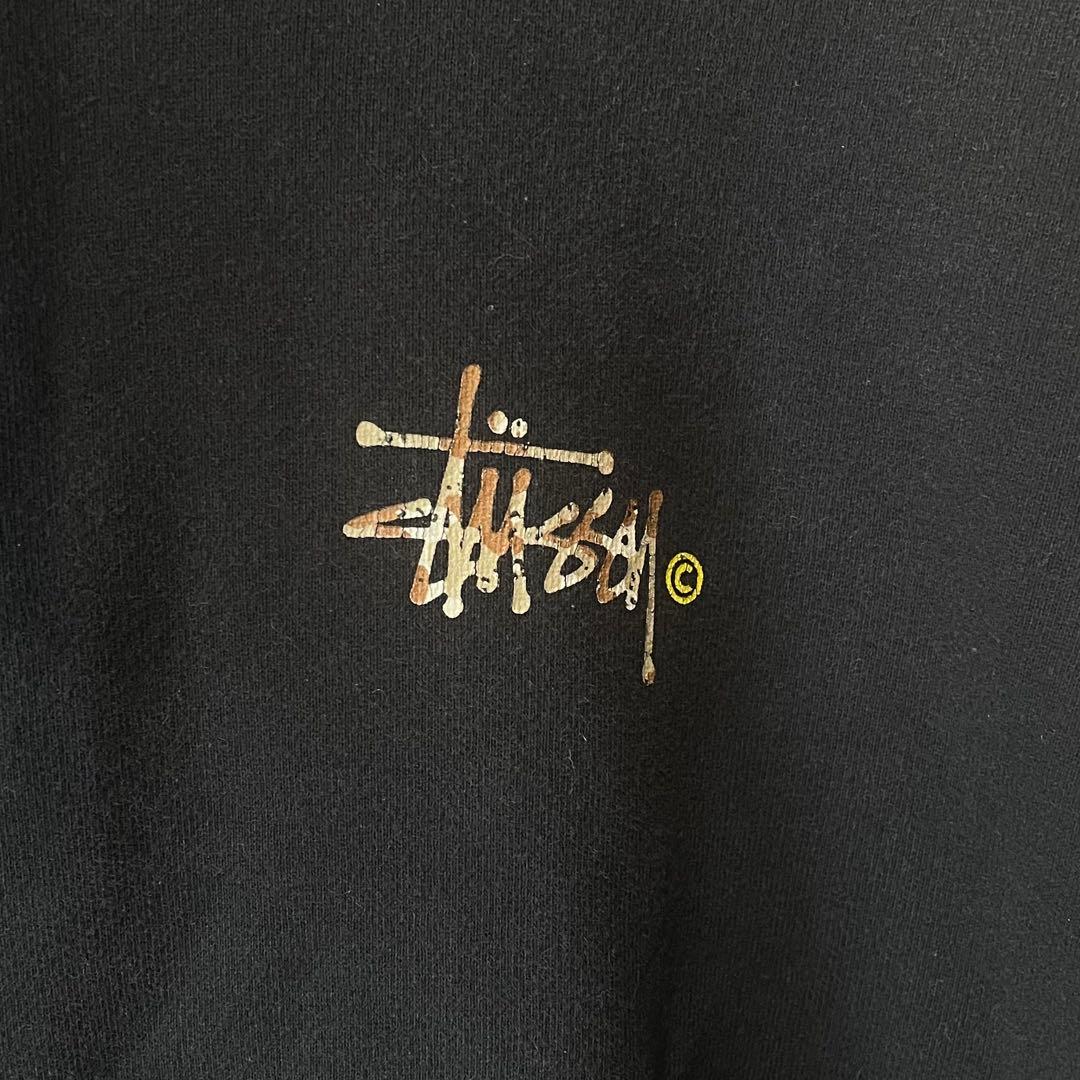 【（＾ω＾）】00’s Stussy Signature Hoodie
