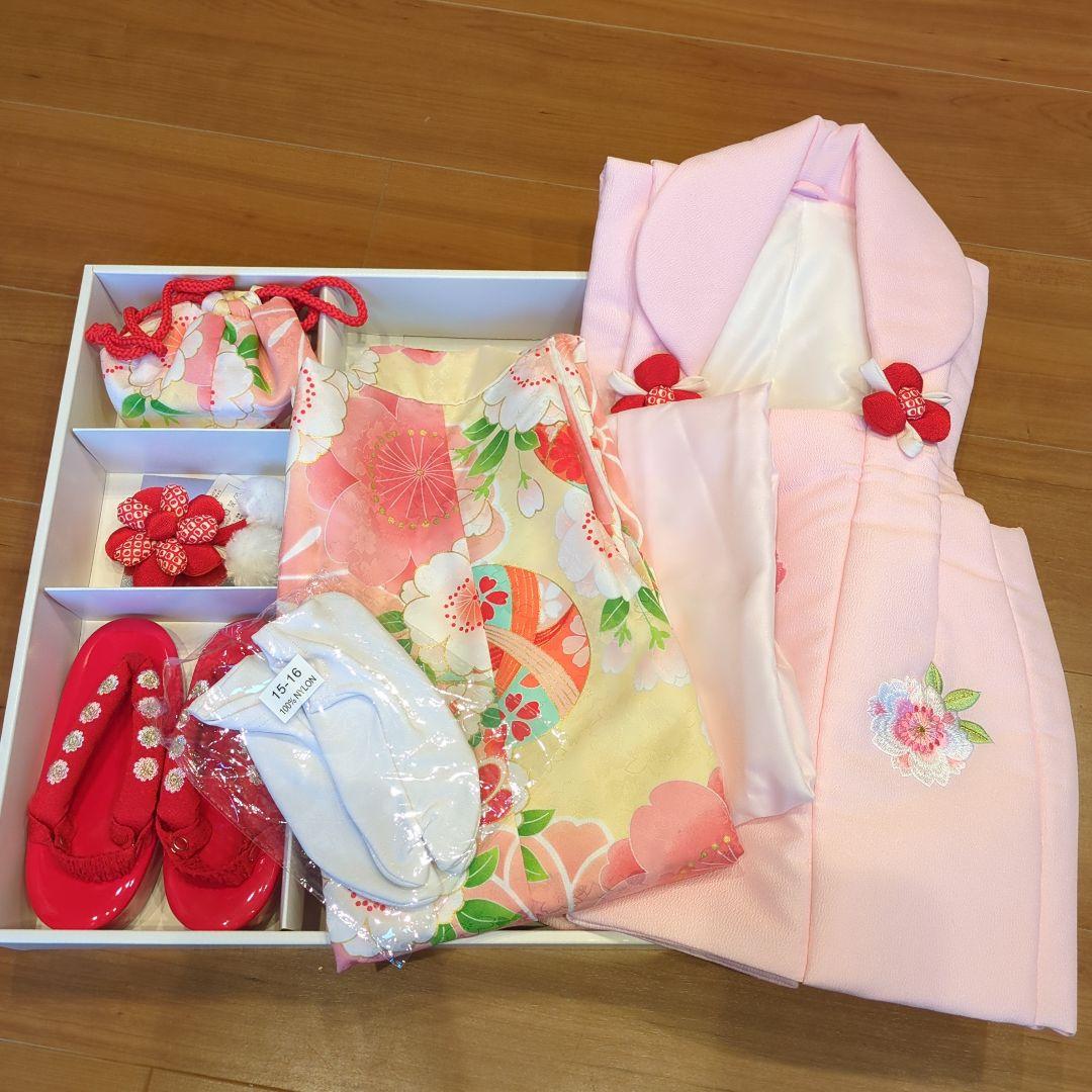 七五三　三歳　 着物セット