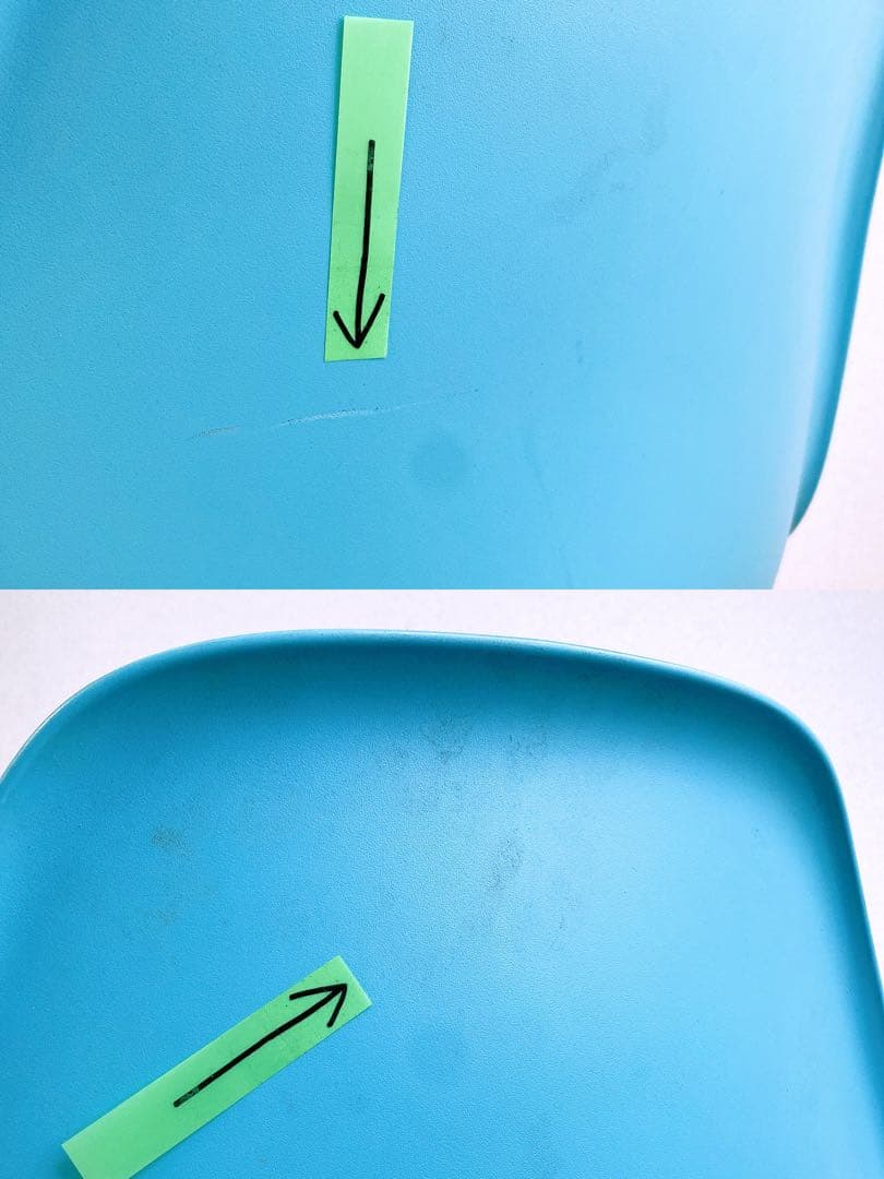 ④Eames サイドシェルチェア DSR Vitra製 エッフェル イームズ 水