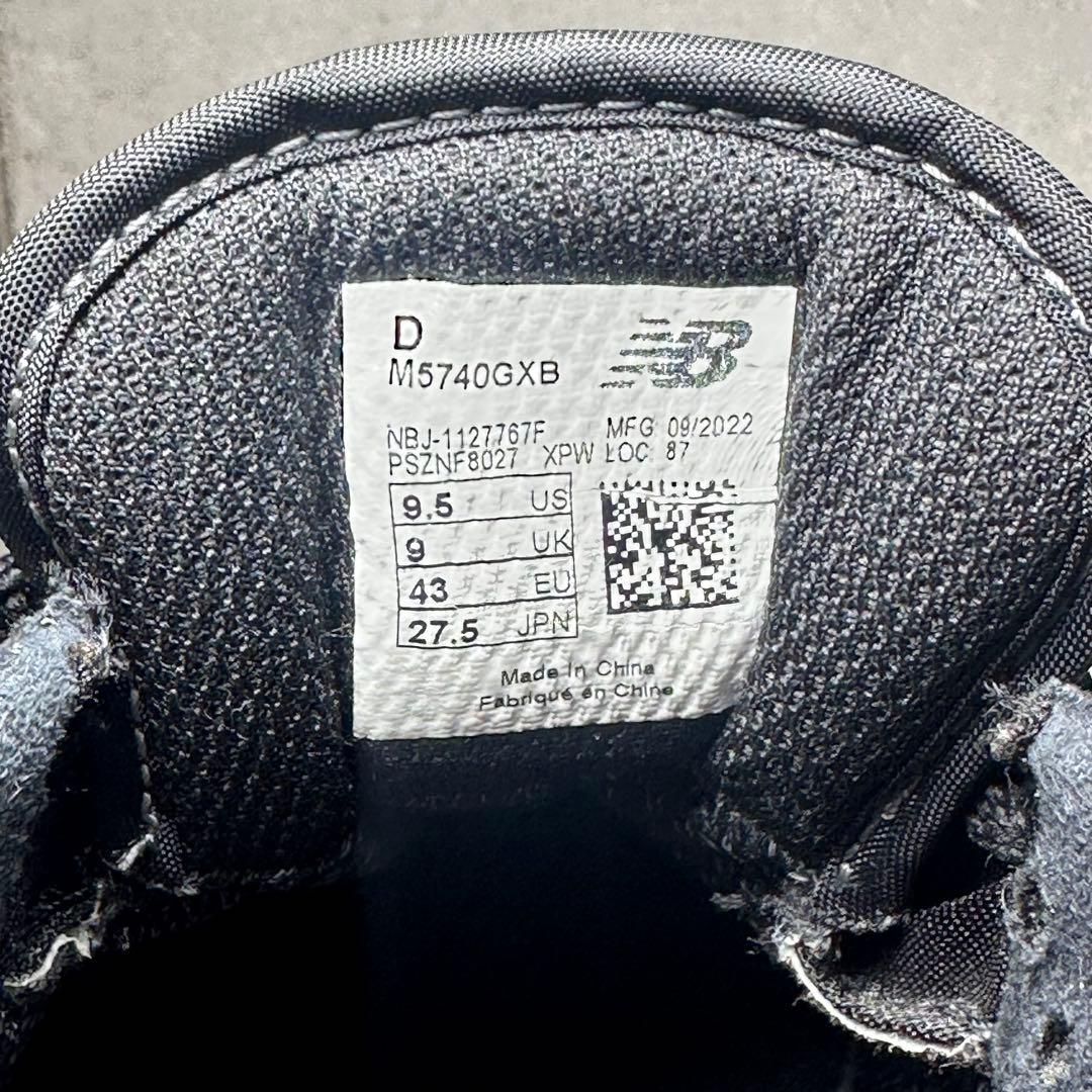 希少☆レア ニューバランス GORE-TEX ゴアテックス スニーカー ブラック