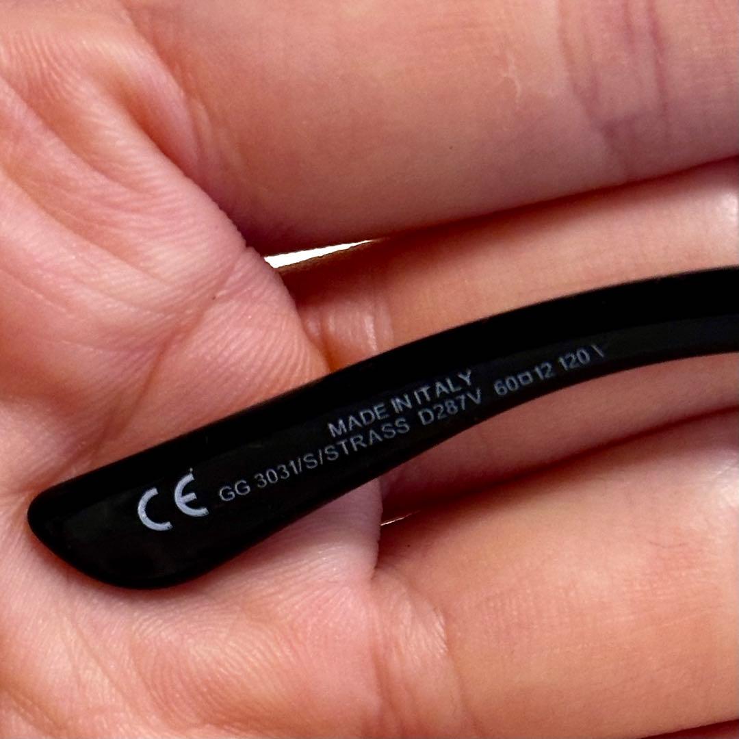 GUCCI ブラック サングラス ケース付き