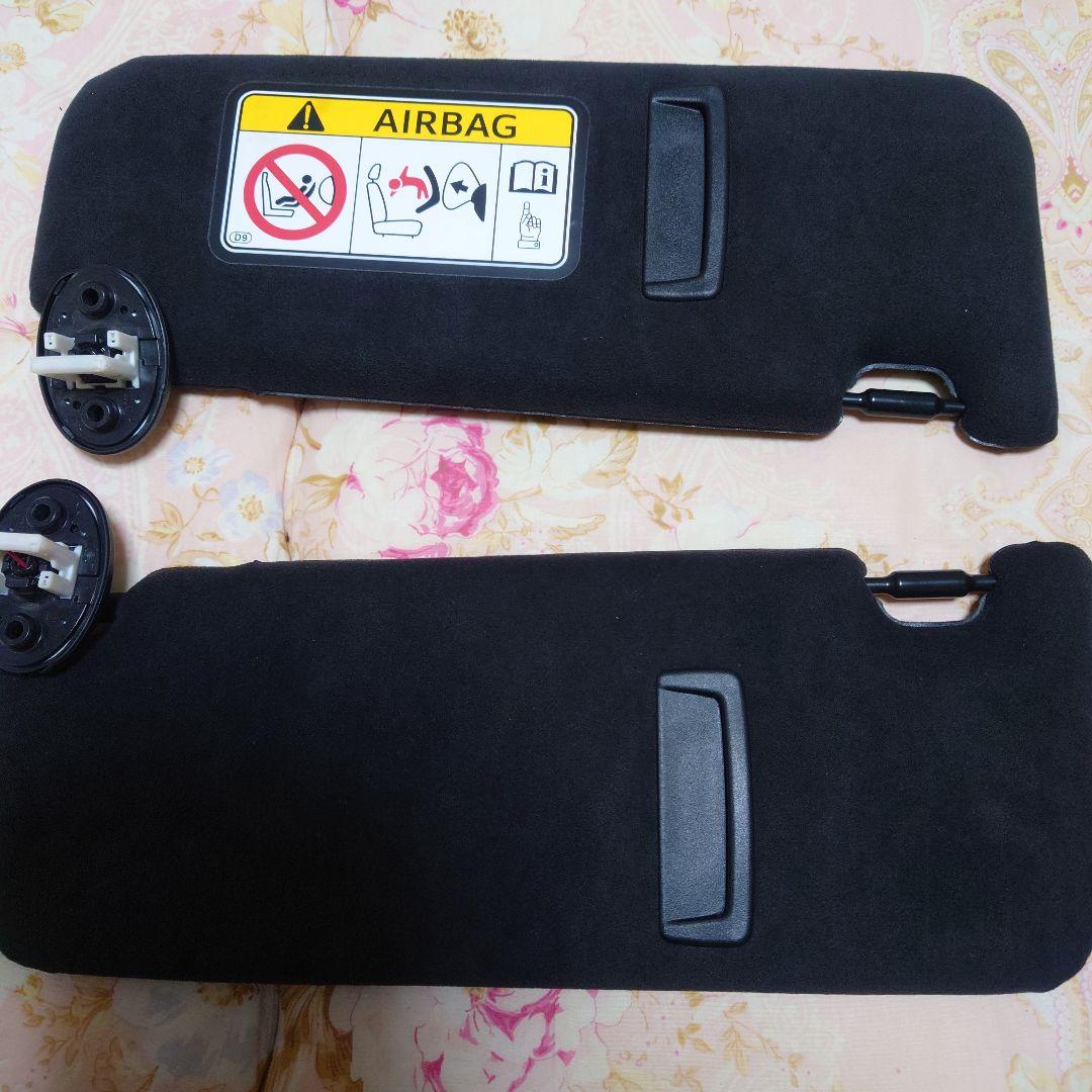 レクサス LS500 純正サンバイザー スエード 左右セット