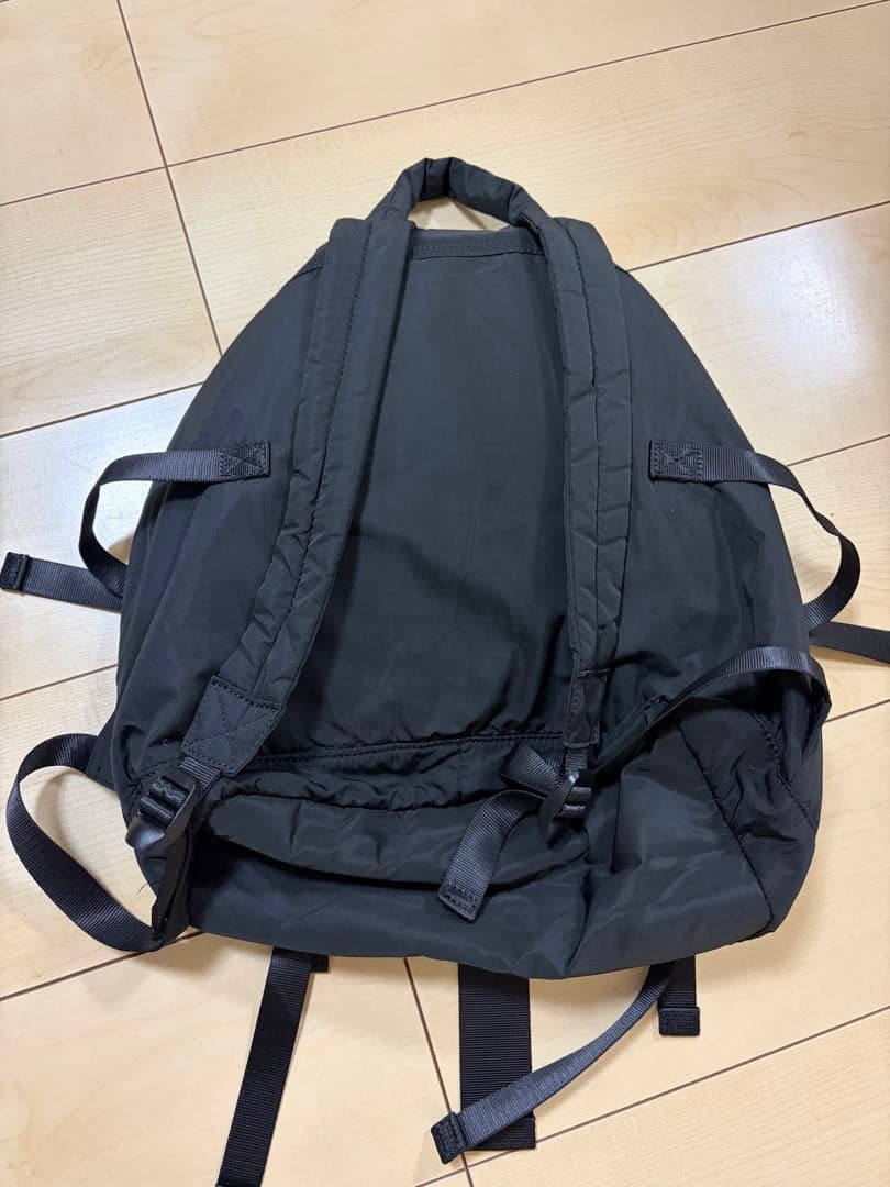 ganni バックパック　リュック　黒