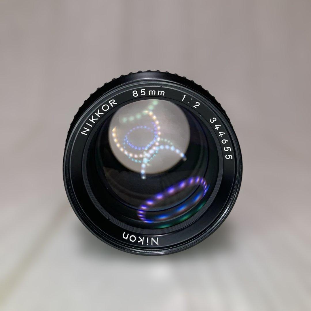Nikonレンズ NIKKOR 85mm1:2 カメラレンズ ニコン