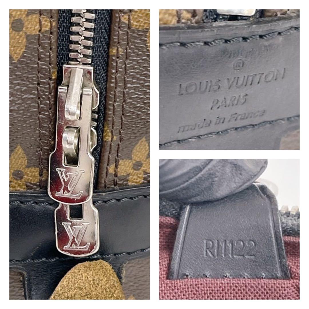 ルイヴィトン　モノグラムマカサー　2way ドキュマンヴォワヤージュ　バッグ