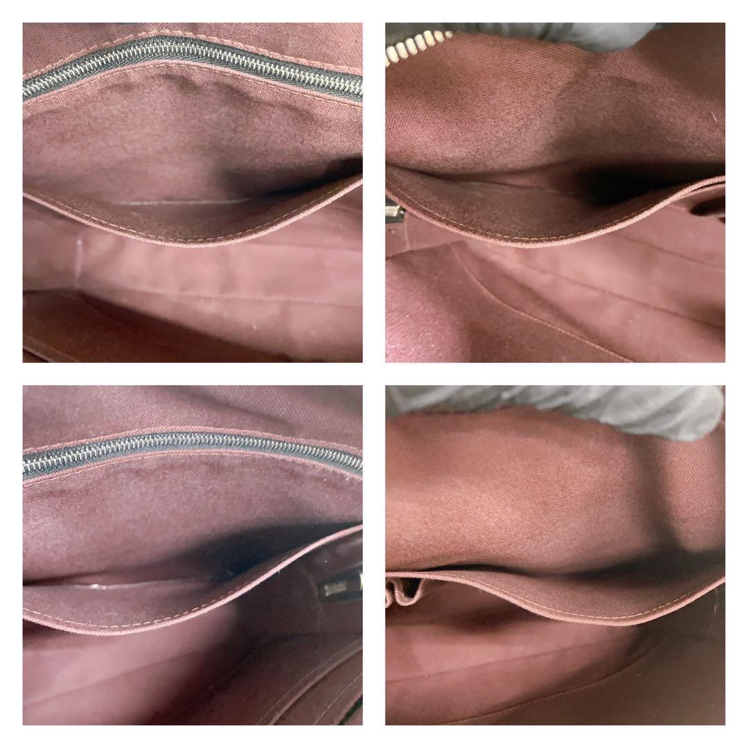 ルイヴィトン　モノグラムマカサー　2way ドキュマンヴォワヤージュ　バッグ