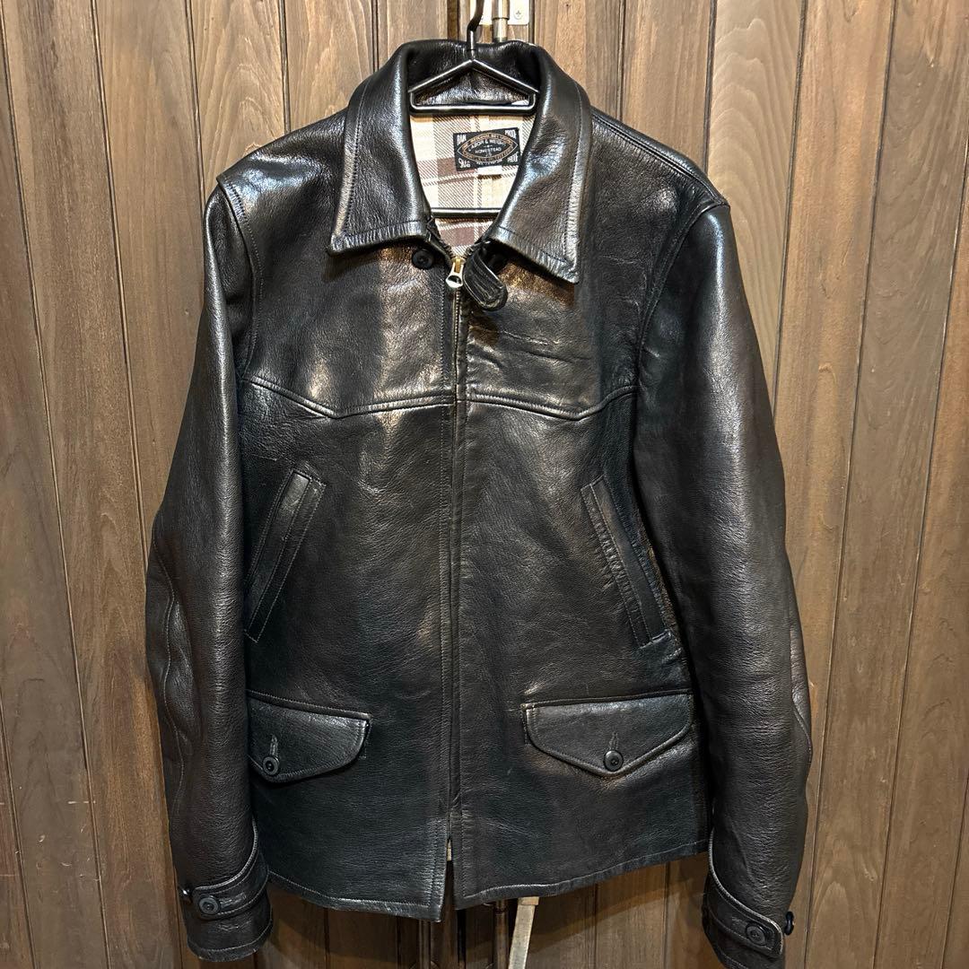 ジャーナルスタンダード J.S STEAD ゴートレザー カーコート