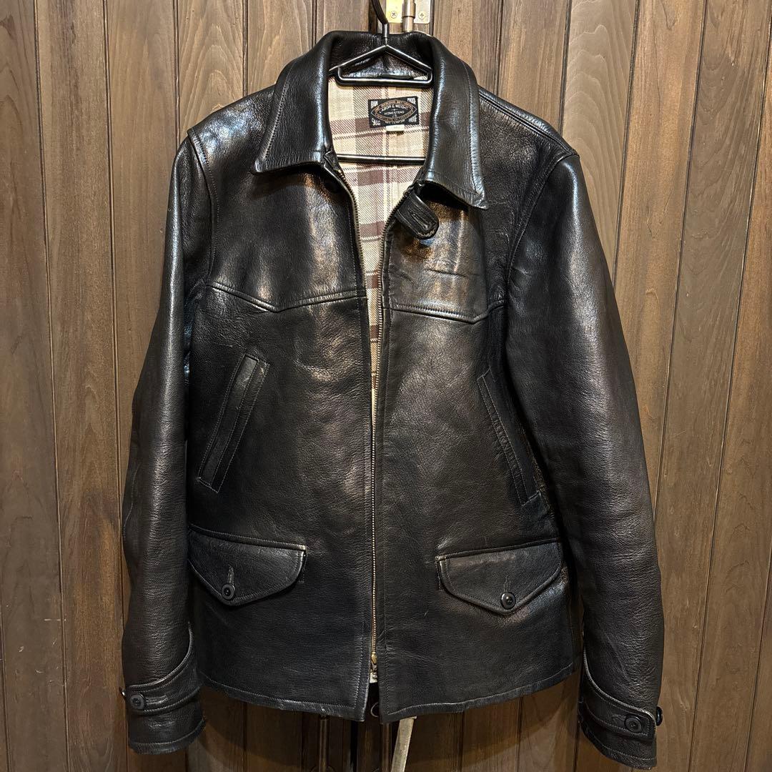 ジャーナルスタンダード J.S STEAD ゴートレザー カーコート