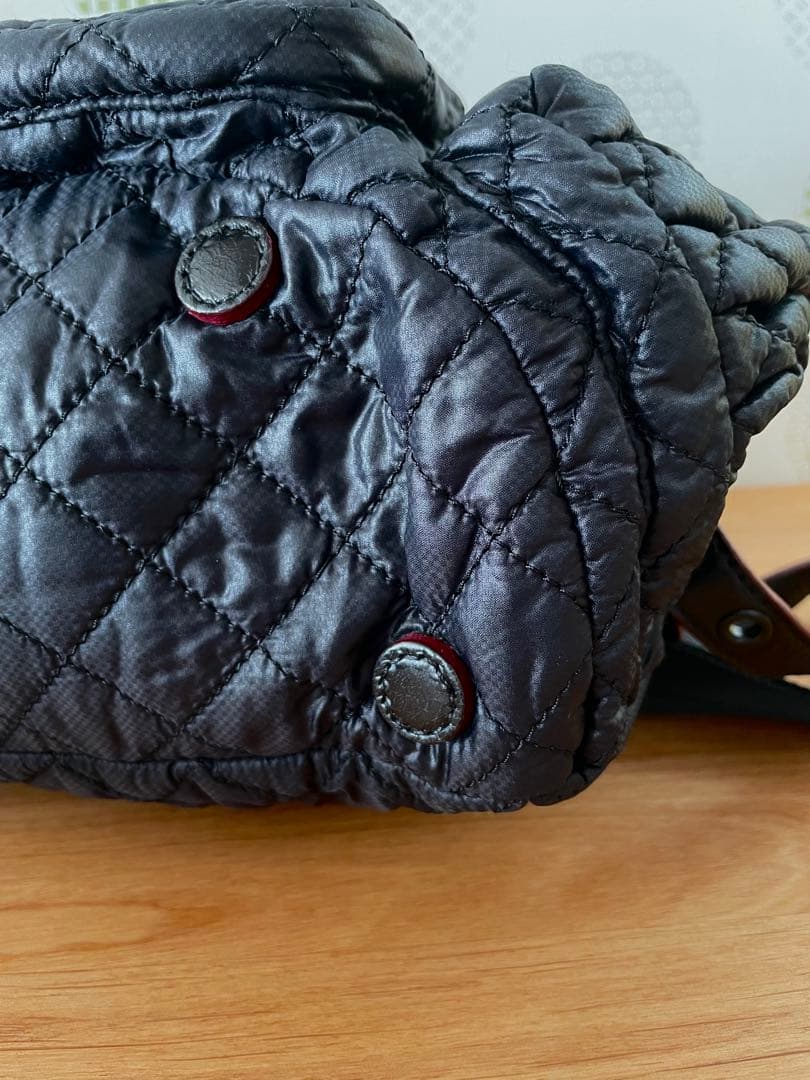 お値下げMZ WALLACE エムジーウォレス リュック ブラック キルティング