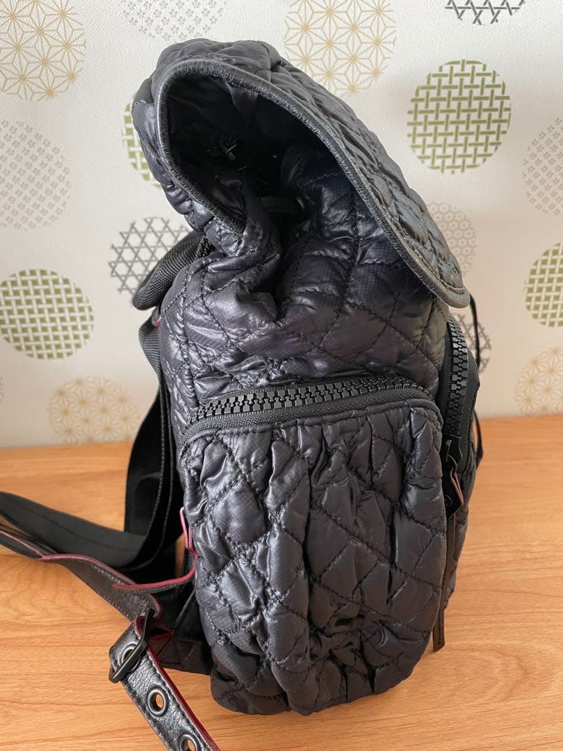 お値下げMZ WALLACE エムジーウォレス リュック ブラック キルティング