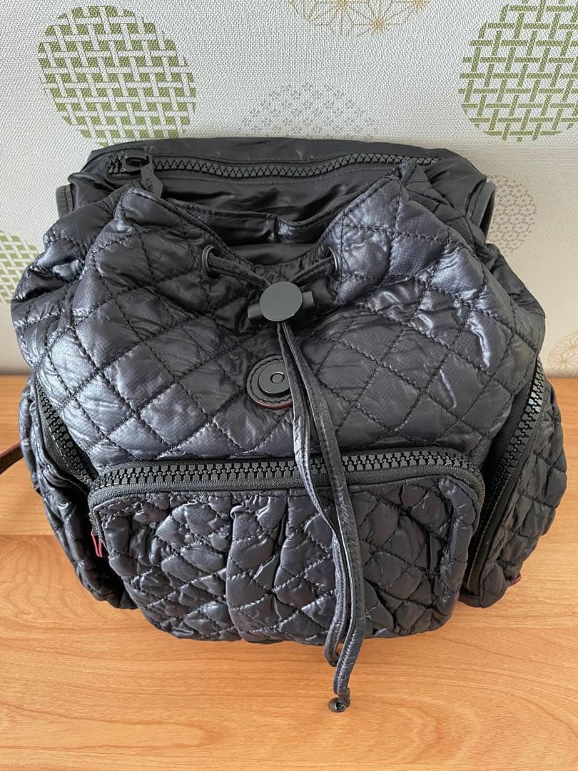 お値下げMZ WALLACE エムジーウォレス リュック ブラック キルティング