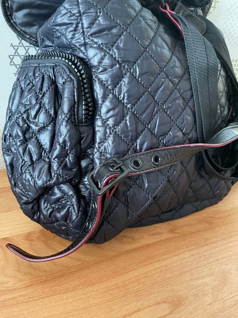 お値下げMZ WALLACE エムジーウォレス リュック ブラック キルティング