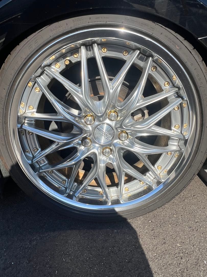 Sクヴェル19インチ4本タイヤ付き