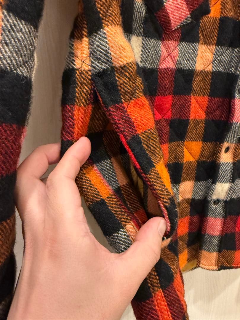 RRL(ダブルアールエル)キルティングシャツジャケット Sサイズ