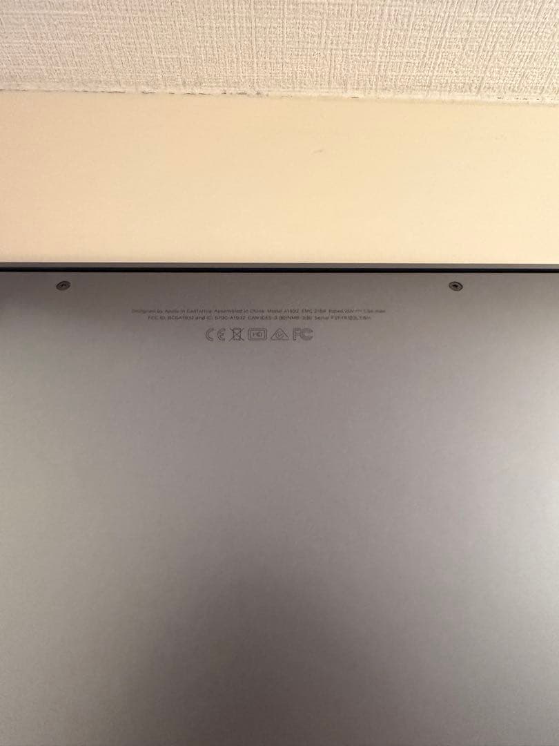 MacBook本体 2019 MacBook Air 13inch 8GB 256GB