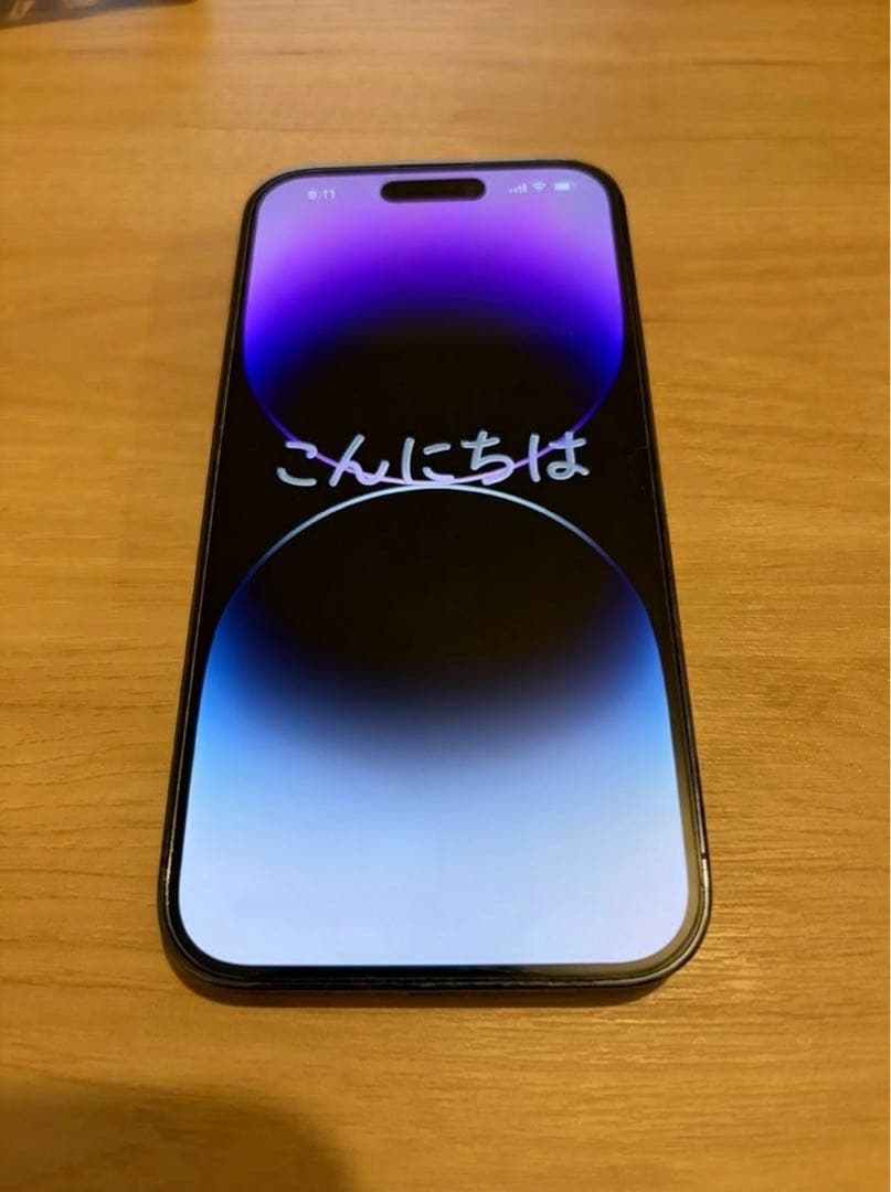iPhone14Pro256GBディープパープルSIMフリー 制限○ 81%