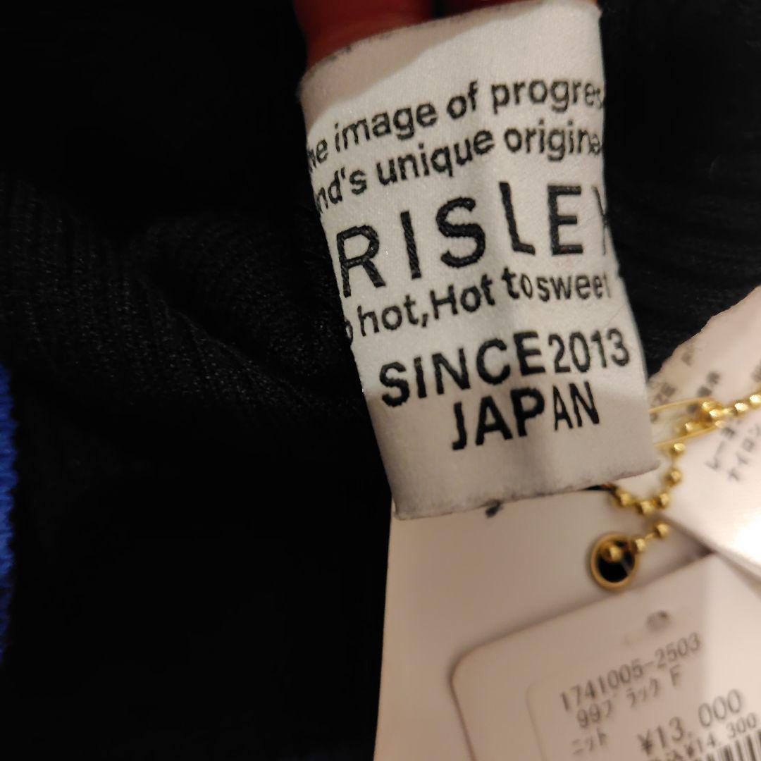 RISLEY カラーブロック長袖ニット リズレイ