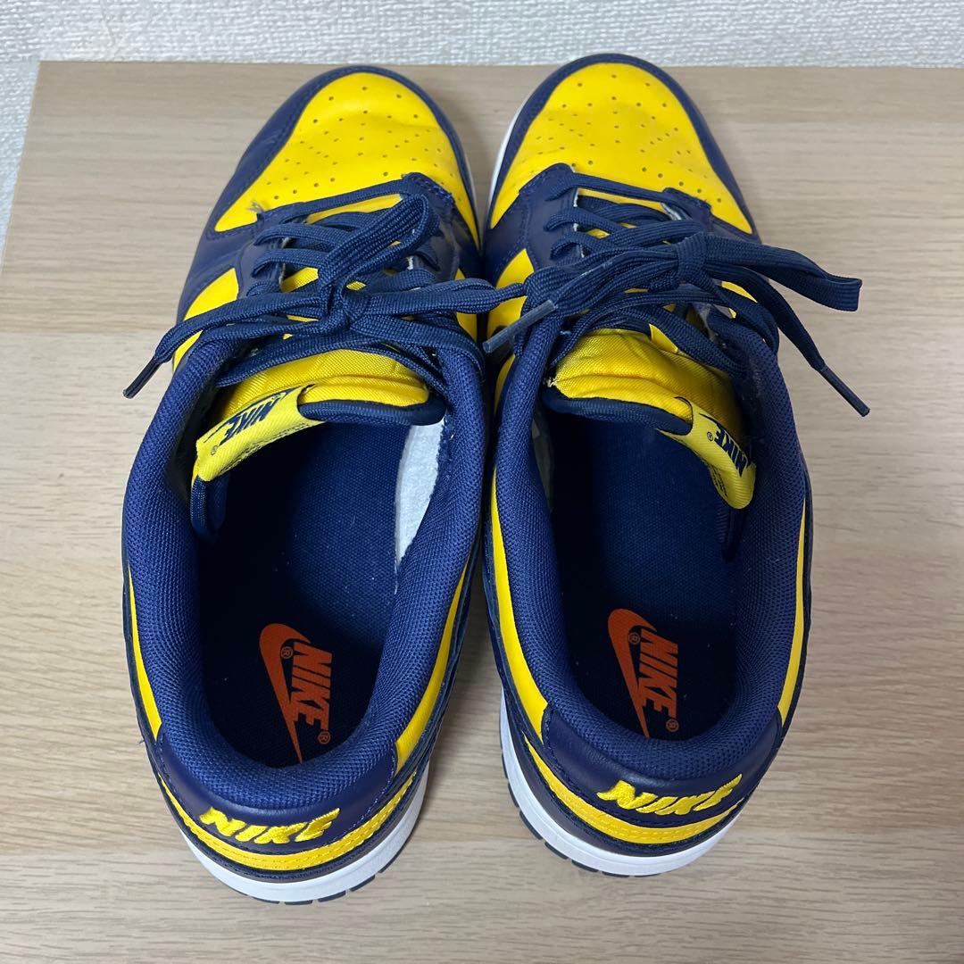 【美品】Nike Dunk Low Michigan 復刻 ミシガン