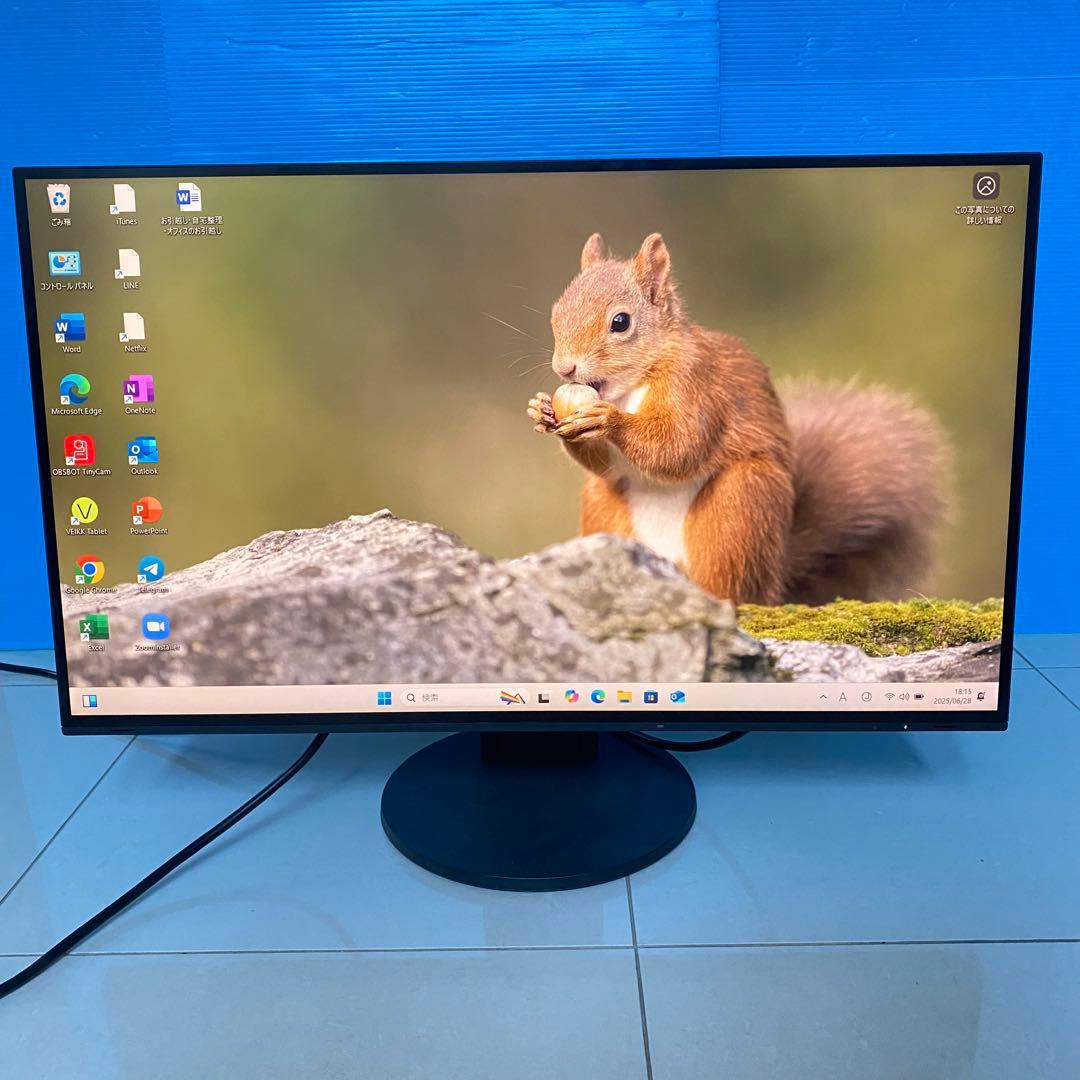 EIZO FlexScan EV2785-BK [27インチ ブラック]