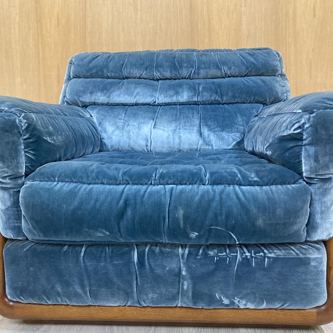 【カリモク】希少　一人掛けソファ　シングルソファ　アームチェア