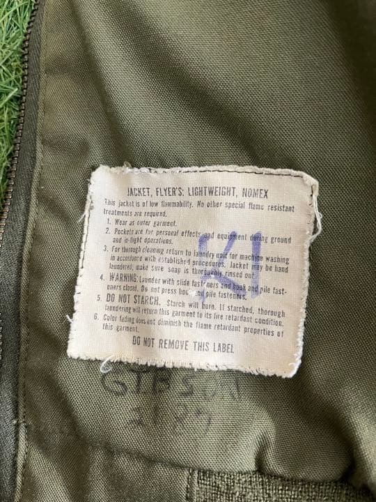 80S 米軍 本物 US ARMY CVC ノーメックス タンカースジャケット