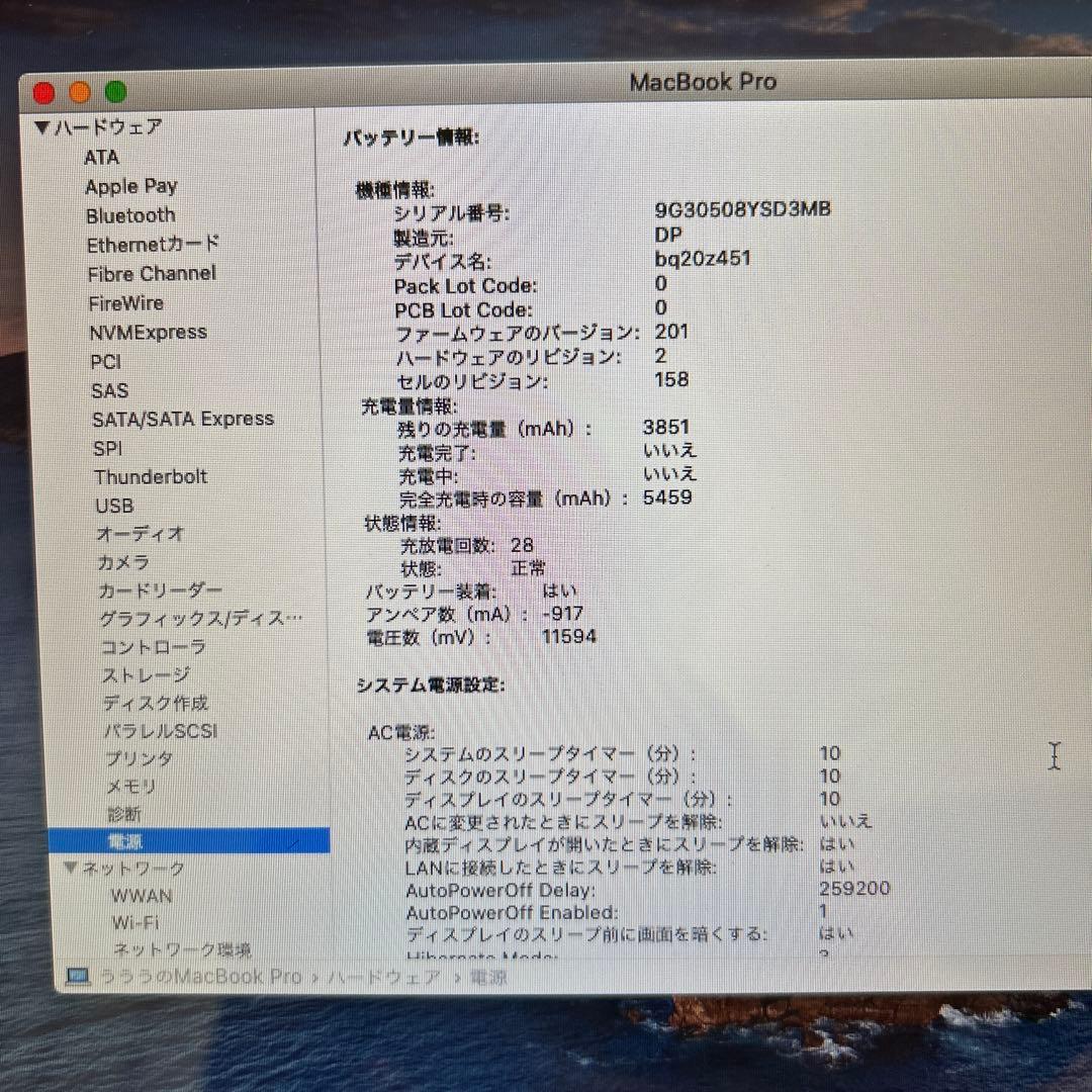 MacBook本体 MacBook Pro mid 2012 A1278 Catalina 16GB