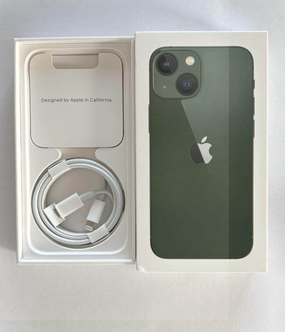 【超美品】iPhone 13 mini 256GB 人気色グリーン