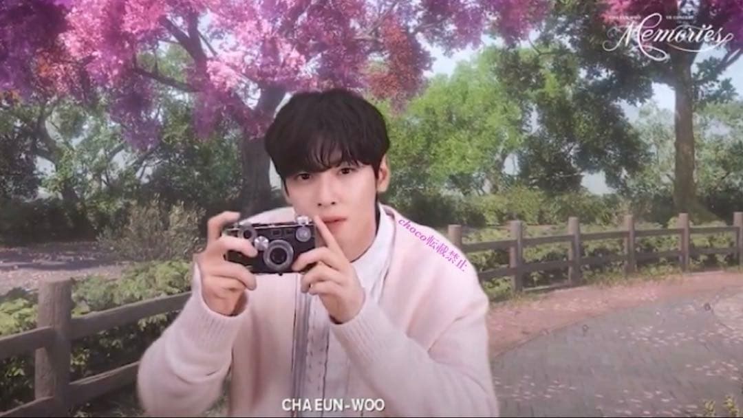 チャウヌ トレカ ② 韓国 Memories メモリーズ　ASTRO ウヌ　vr