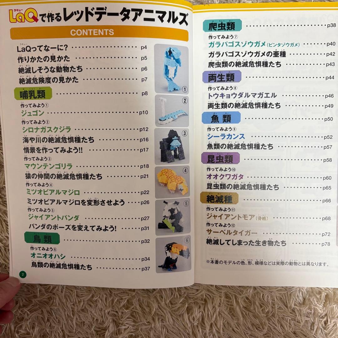LaQ ラキュー 知育玩具 大量 まとめ ハマクロン 説明書 ガイドブック