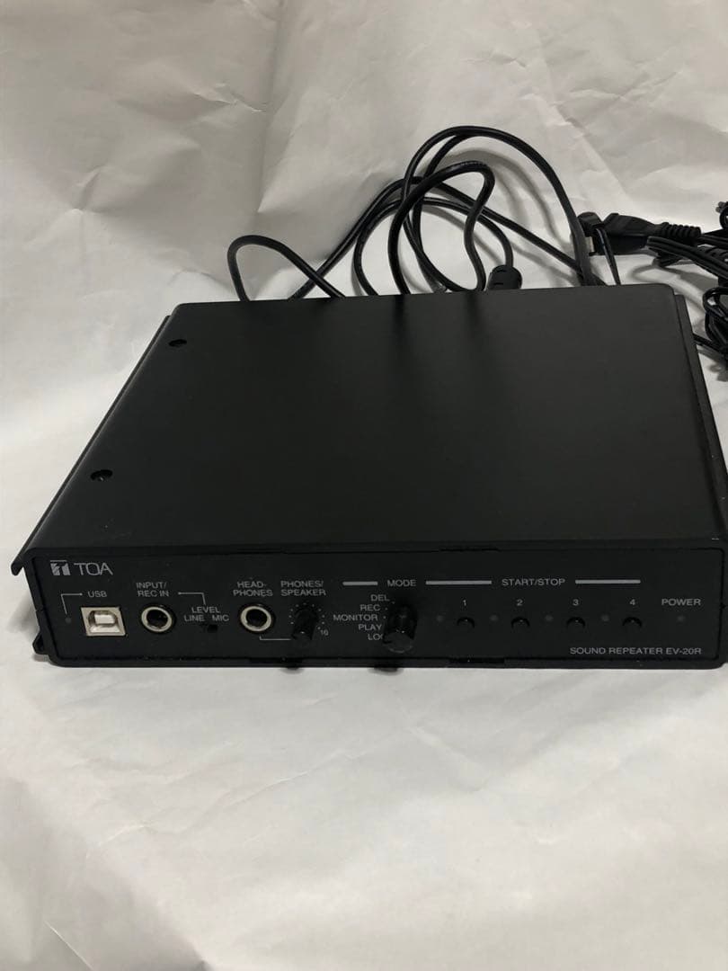 TOA EV-20R　サウンドリピーター　　メロディクス構成品　アンプ　説明書