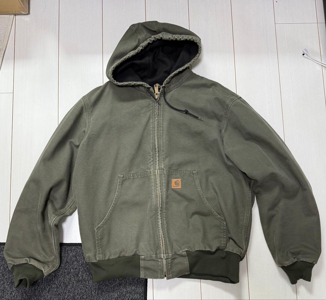 ☆1/31まで値下げCarhartt アクティブジャケット モスグリーンJ208