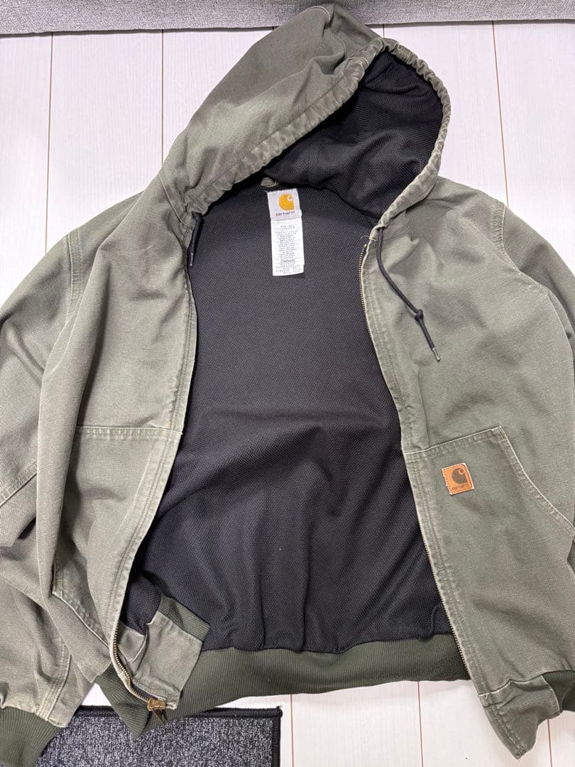 ☆1/31まで値下げCarhartt アクティブジャケット モスグリーンJ208