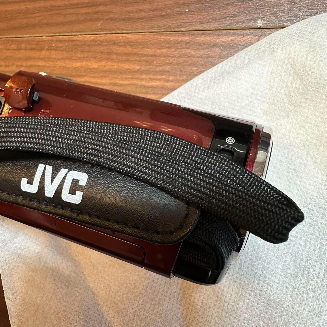 JVC Everio GZ-HM180-R ビデオカメラ 動作確認済み 0425
