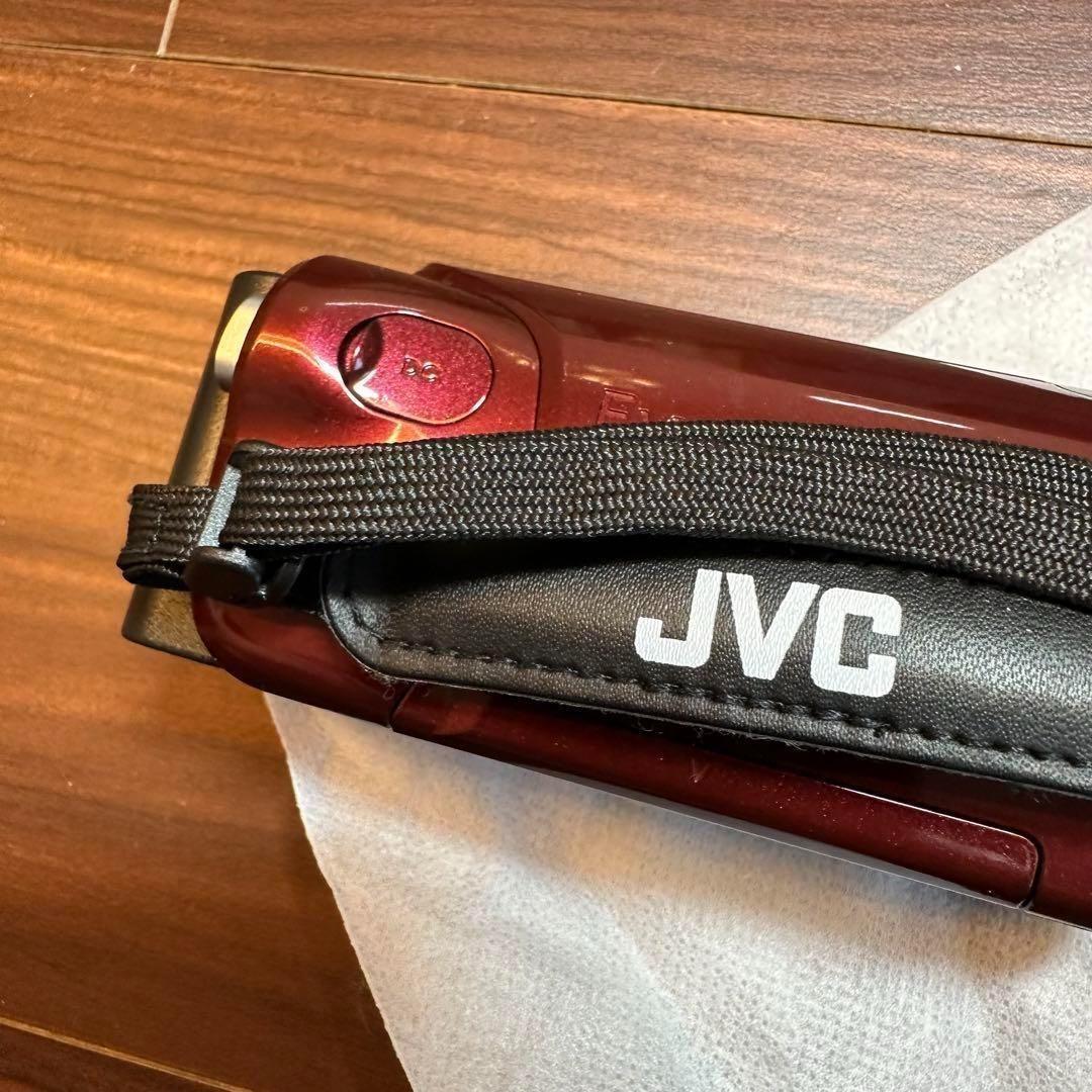JVC Everio GZ-HM180-R ビデオカメラ 動作確認済み 0425