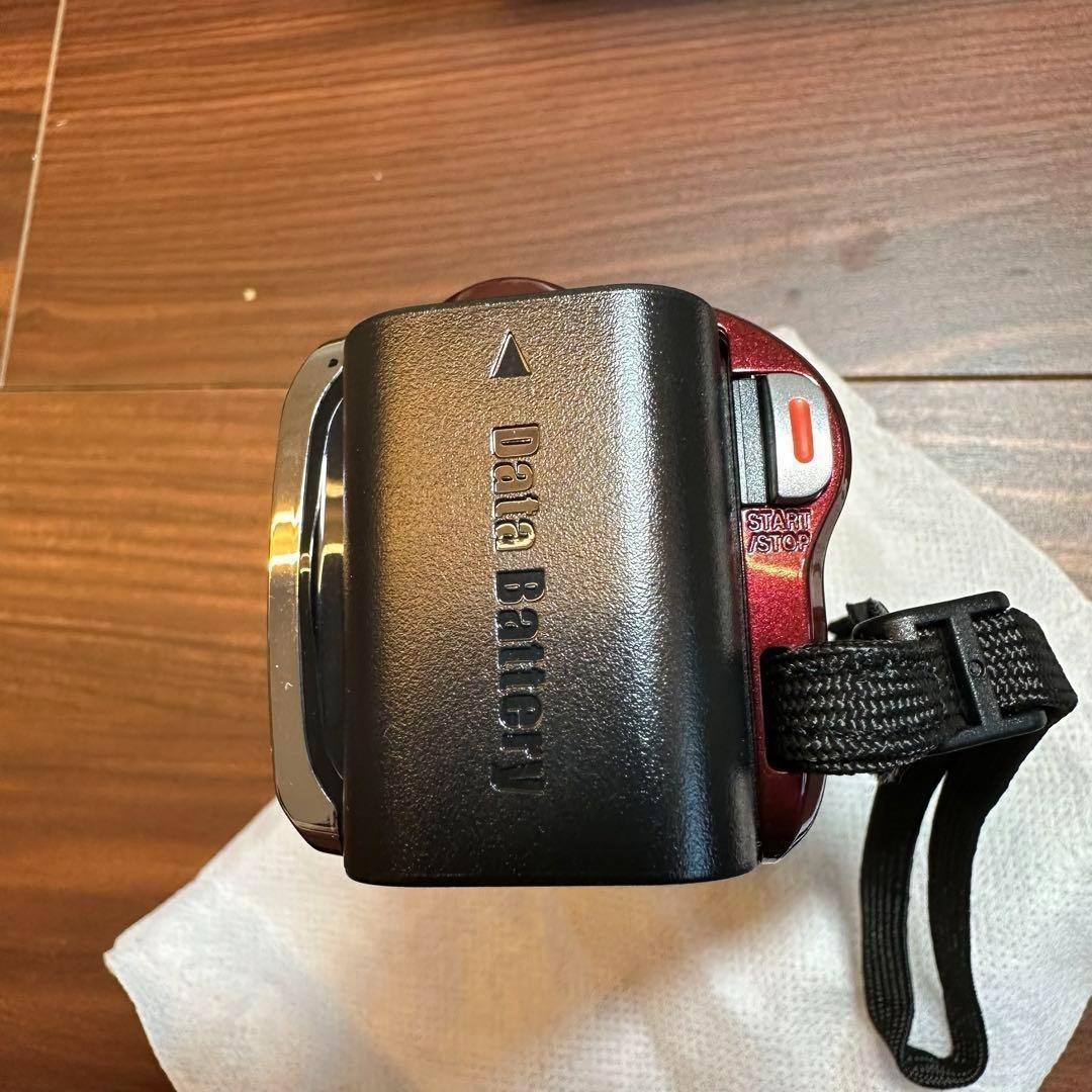 JVC Everio GZ-HM180-R ビデオカメラ 動作確認済み 0425