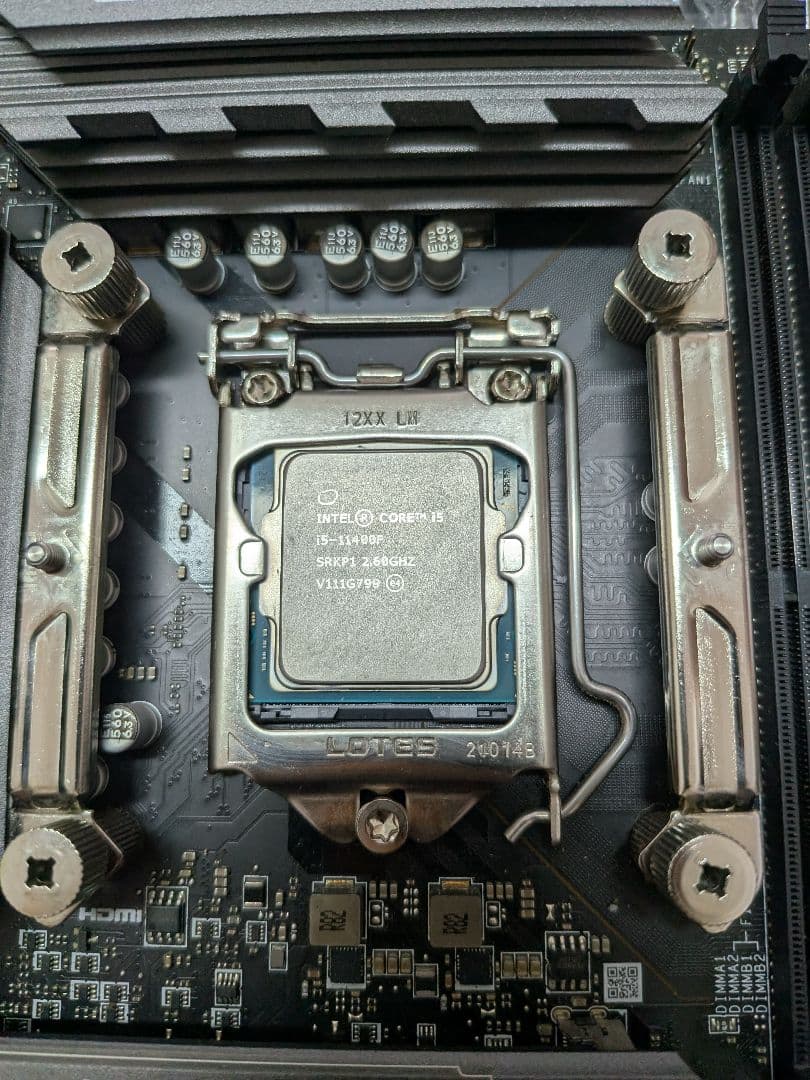 マザーボード MSI MAG B560 TOMAHAWK WIFI + i5-11400F