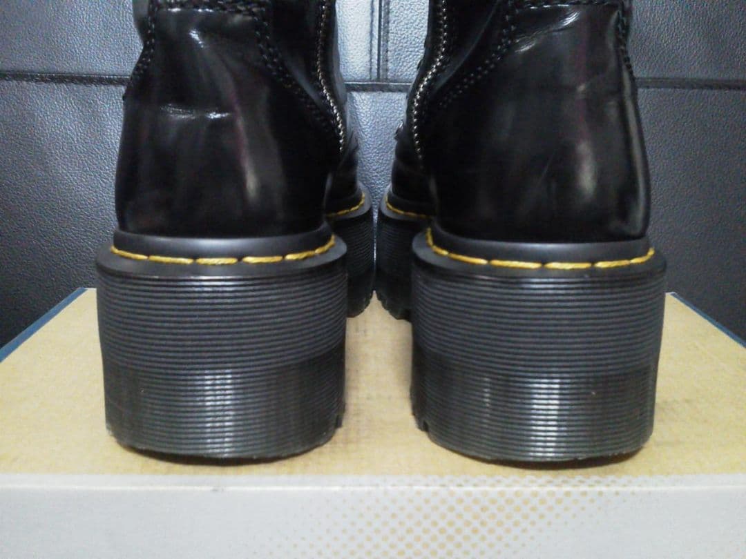 Dr.Martens JADON MAX UK3 黒 厚底 8ホール