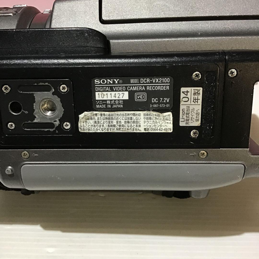 5030399 SONY Handycam. vx2100 ジャンク ビデオ
