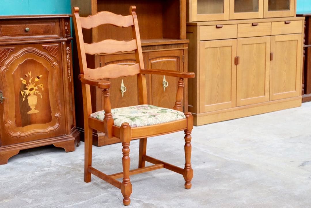 GMHS597C○横浜ダニエル / Daniel ダイニングチェア 椅子 アーム